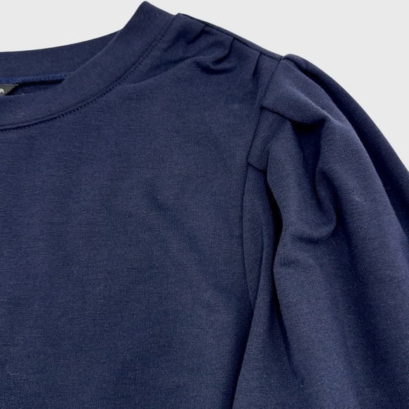 Ann Taylor Puff Sleeve Sweatshirt Size Small - Picture 7 of 13